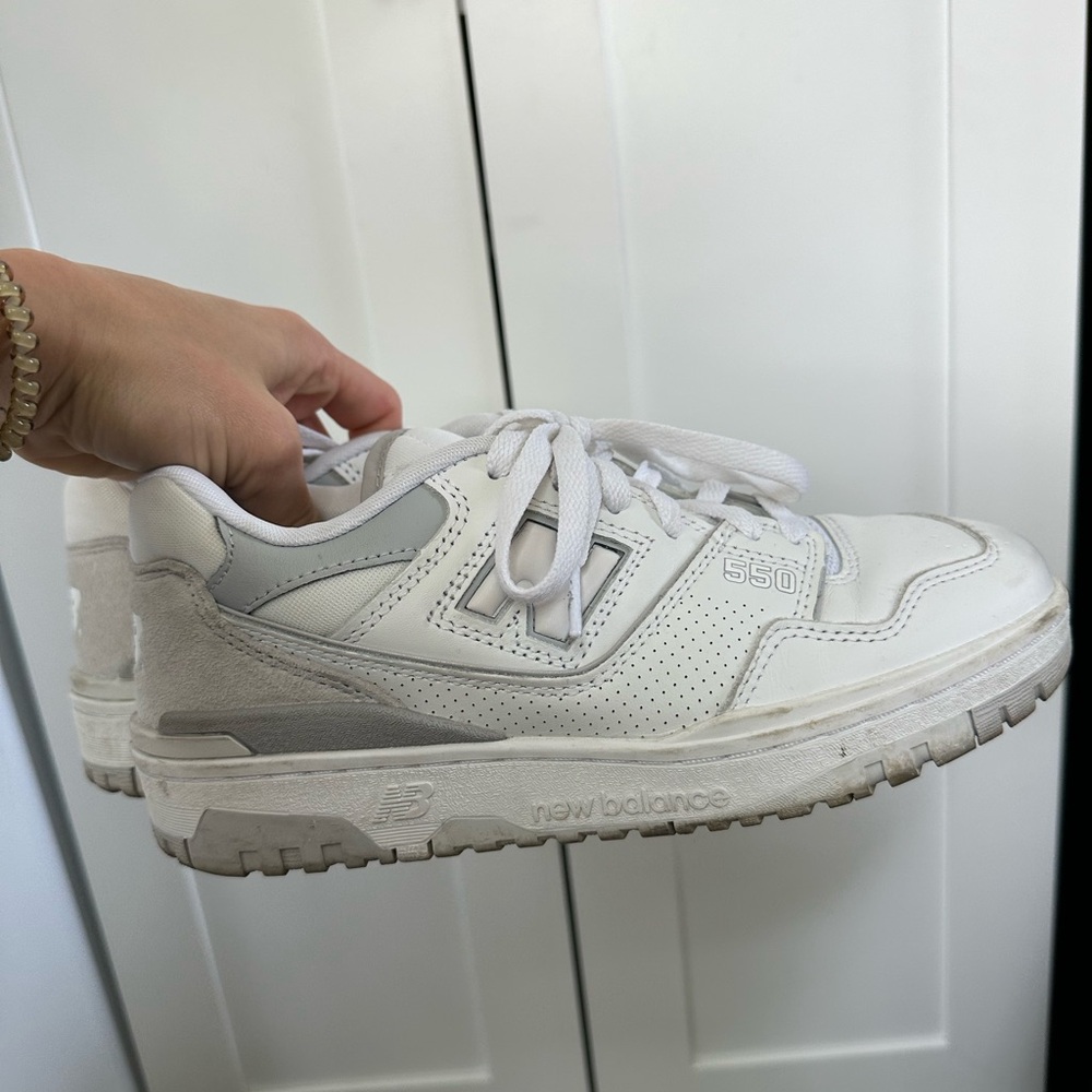 New Balance 550 Classic White Sneakers